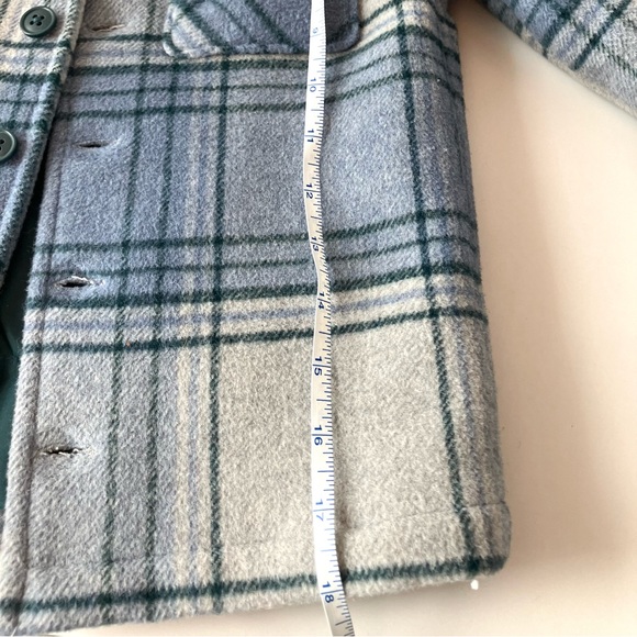 GAP Toddler Boys Wool Plaid Fall Coat - Picture 8 of 8